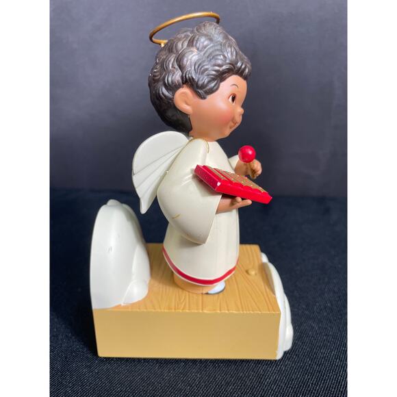 Hallmark Wireless Children's Christmas Pageant Angel Choir Band Gabriel Works - Picture 4 of 7